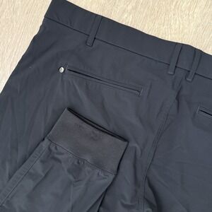 Greyson Montauk Performance Joggers Men's 38 Black Tailored Fit Lightweight